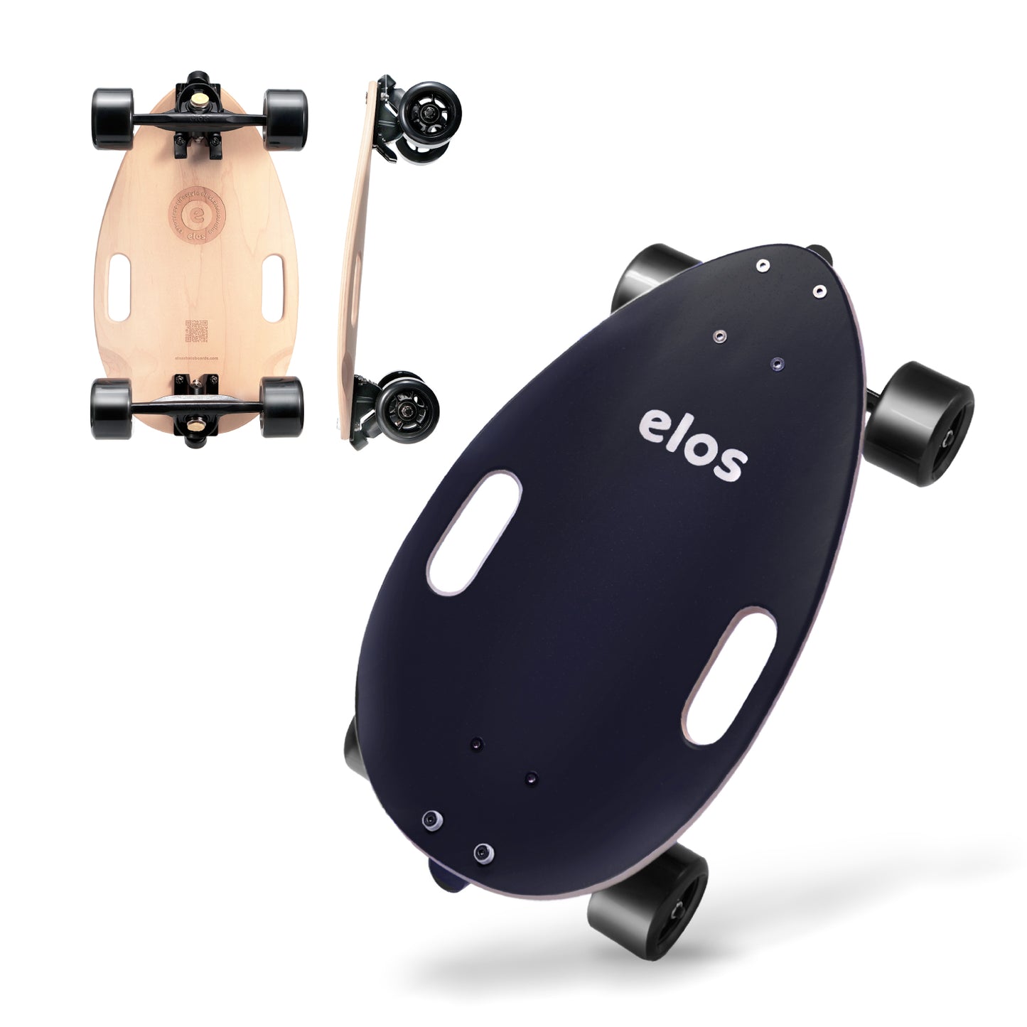 Complete Skateboard - Charcoal Black | チャコールブラック(バッグ付き)