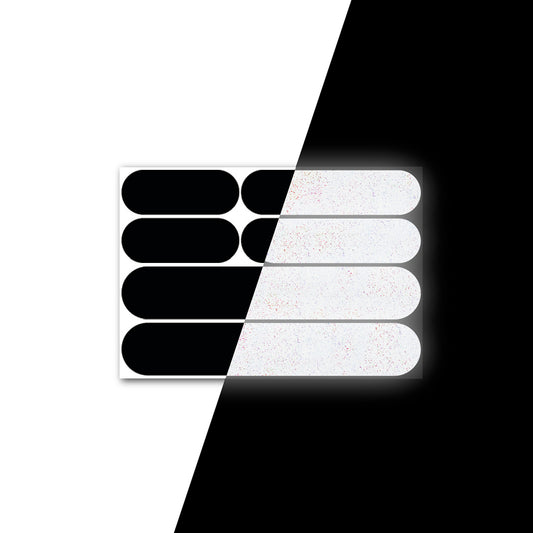 Elos Black Reflective Stickers JUMBO | ブラック反射ステッカー